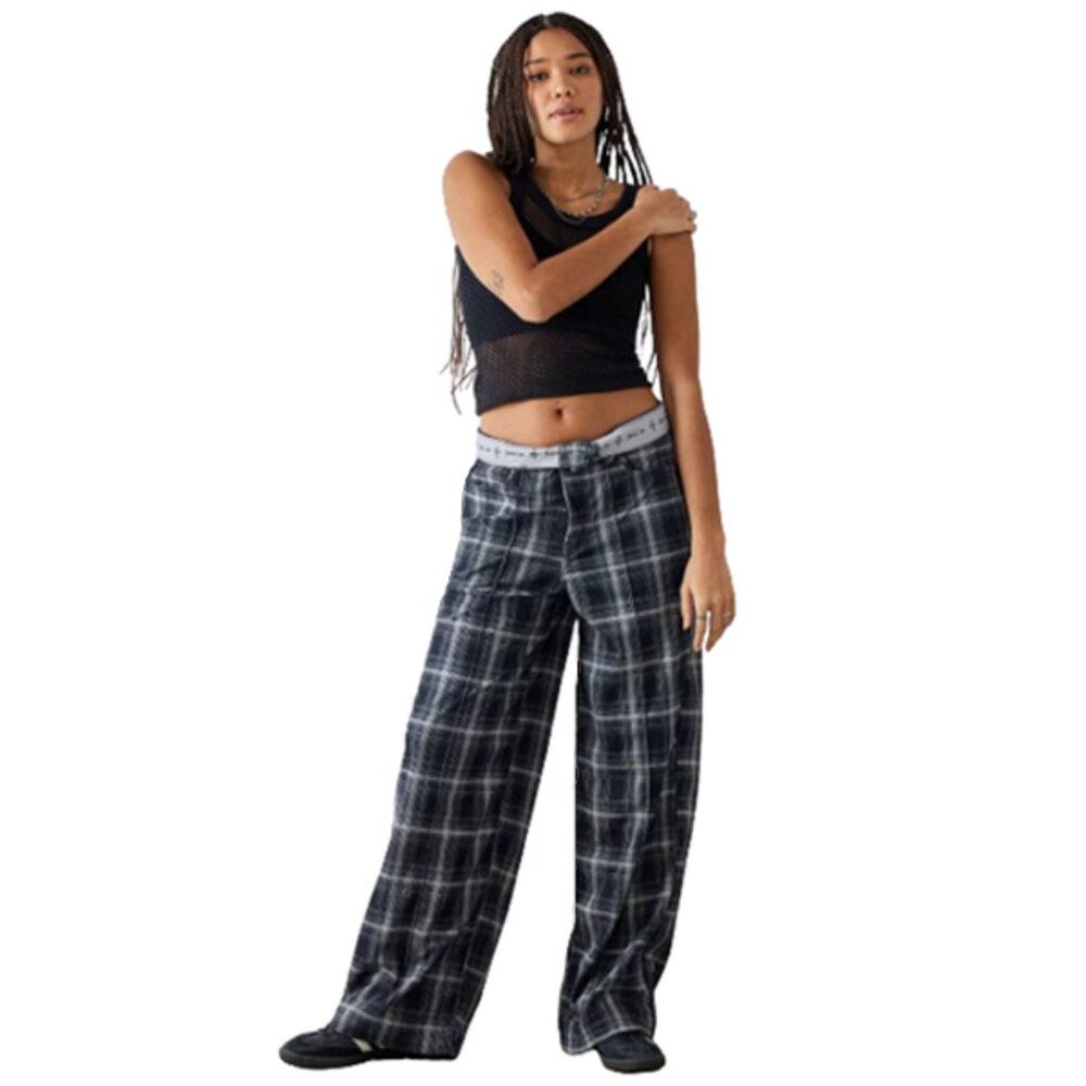 Jaded London Aphex Check Trousers